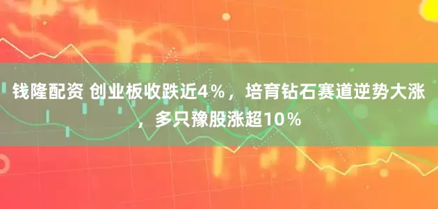 钱隆配资 创业板收跌近4％，培育钻石赛道逆势大涨，多只豫股涨超10％